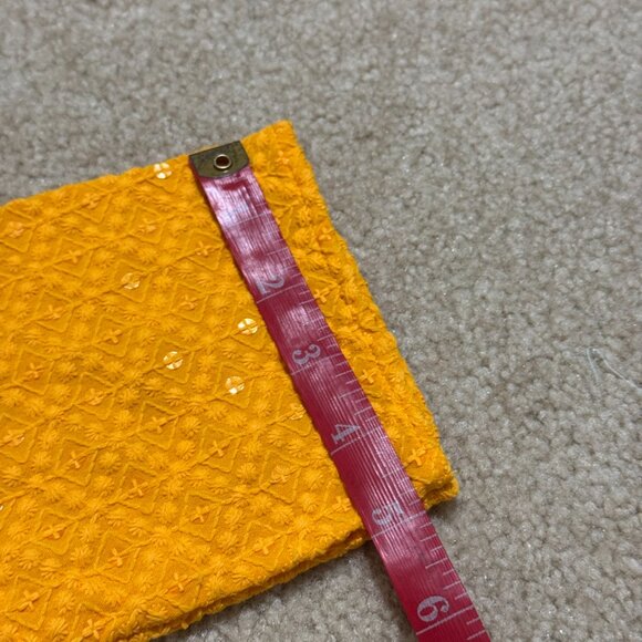 [NEW] Indian Pakistani Men Kurta Top Yellow Small - Picture 8 of 9